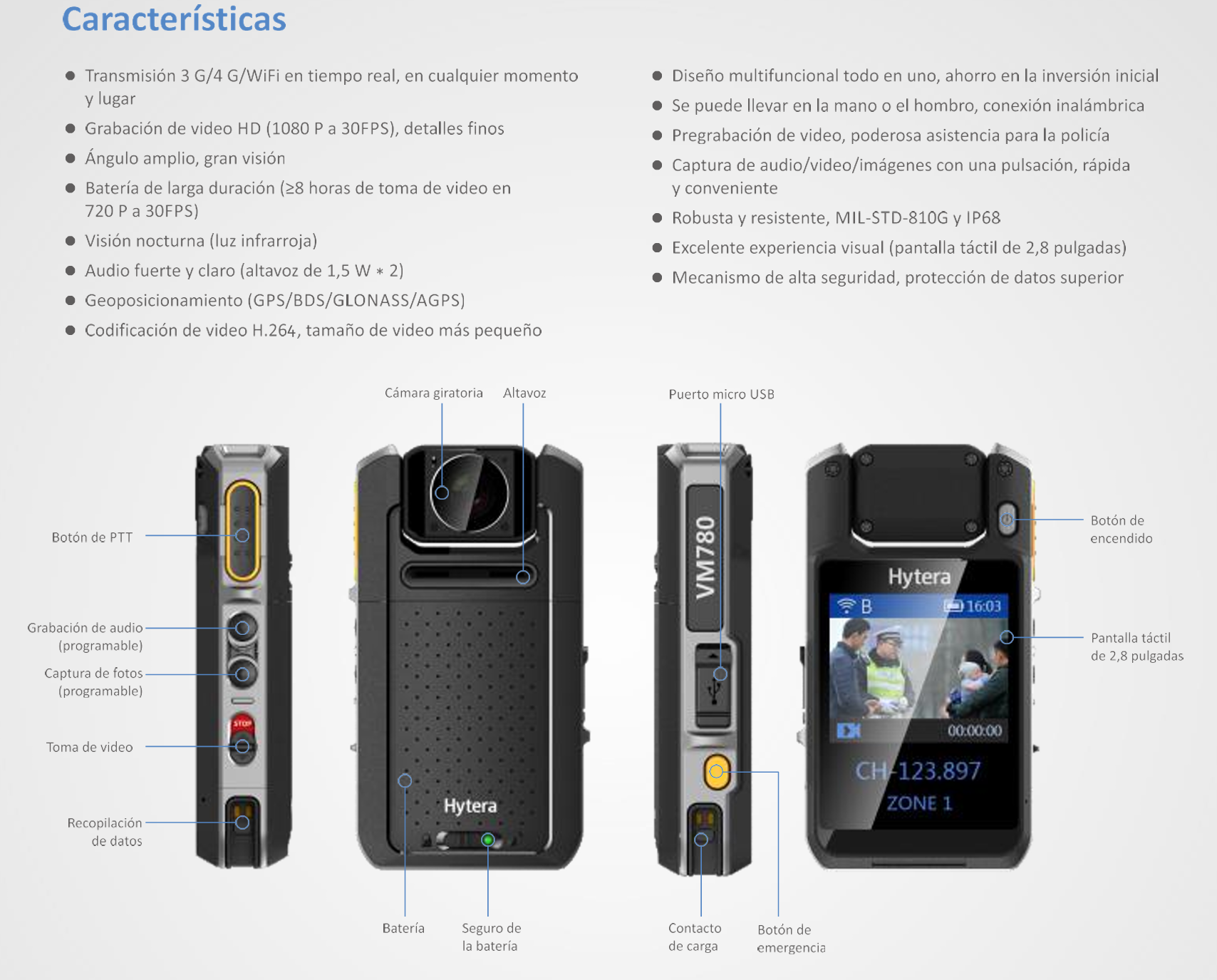 Hytera VM780 illustrative image